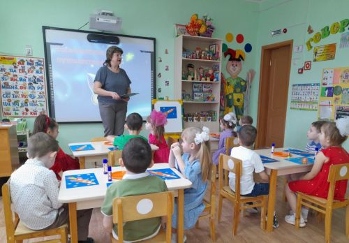 Воспитанники детского сада «Колосок» совершили увлекательное путешествие в мир космоса