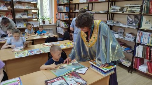 Воспитанники детского сада «Солнышко» посетили детскую библиотеку