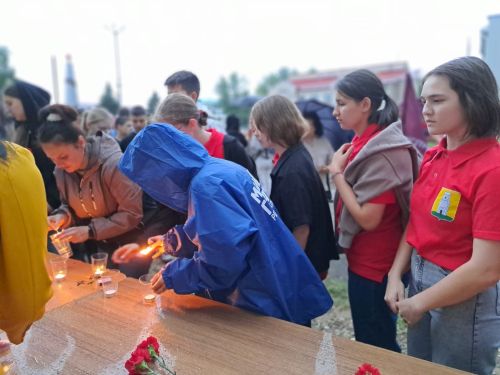 Болгар присоединился к акции «Свеча памяти»