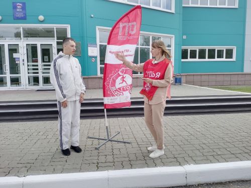В Болгаре юного спортсмена наградили золотым знаком отличия ГТО