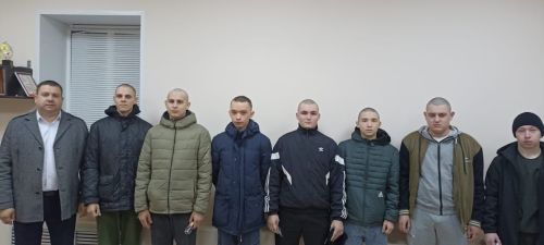 Очередная партия новобранцев из Спасского района отправились на службу в армию