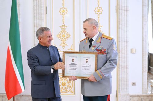 В Казанском Кремле вручили премии за развитие гражданского общества