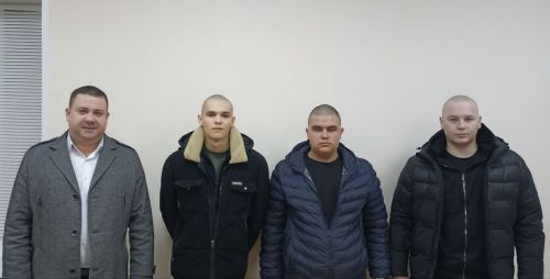 В Спасском районе проводили очередную партию новобранцев