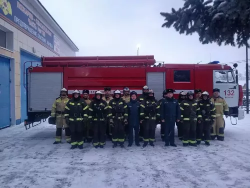 В Спасском пожарно-спасательном гарнизоне отметили День спасателя