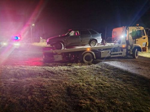 В Спасском районе пьяный водитель врезался в забор дома