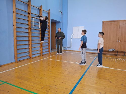 В Антоновской школе Спасского района прошел спортивный день ГТО
