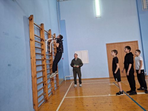 В Антоновской школе Спасского района прошел спортивный день ГТО