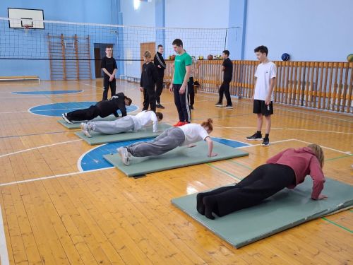 В Антоновской школе Спасского района прошел спортивный день ГТО