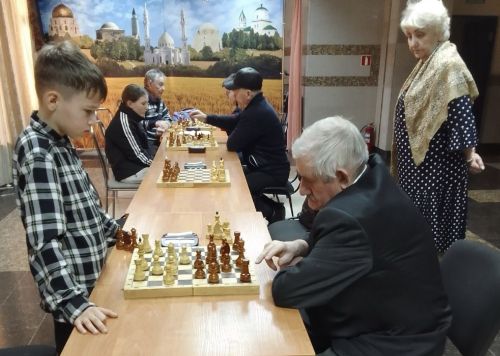 В Болгаре прошел шахматный турнир «Встреча поколений»