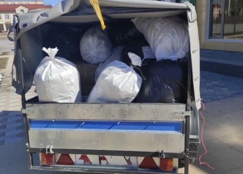 Партия гуманитарной помощи отправилась из Спасского района РТ в зону СВО