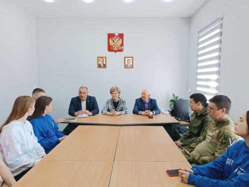 Ветераны боевых действий и молодежь Спасского района обсудили совместные проекты