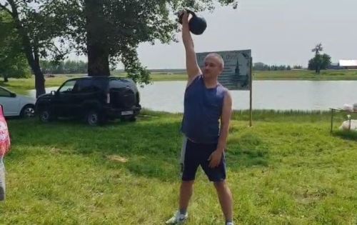 На празднике села в Урняке гости сдавали нормы ГТО