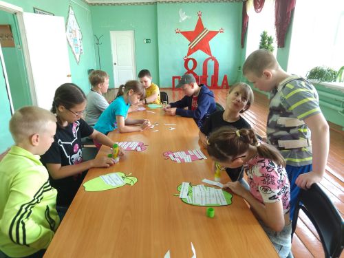 В Аграмаковском СДК провели увлекательную игру о здоровом образе жизни для детей