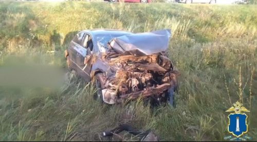 В ДТП возле Чердаклов Ульяновской области погиб пассажир иномарки