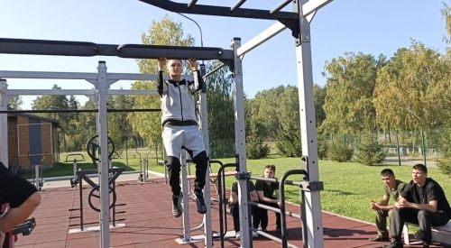 Кадеты Спасского района сдали нормативы ВФСК ГТО