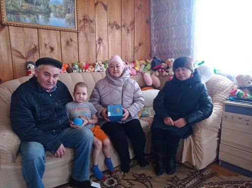В Спасском районе исполнили еще одно новогоднее желание ребенка