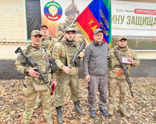 Участники СВО выразили благодарность ректору Болгарской исламской академии