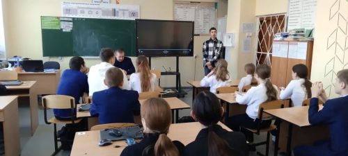 Представители Спасского техникума рассказали школьникам о профессиях