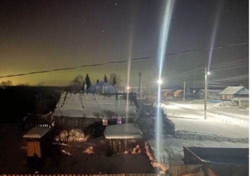 Северное сияние озарило ночное небо в Алькеевском районе