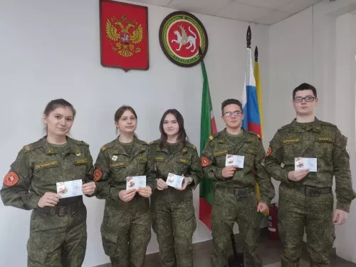 Кадеты из Болгара получили золотые знаки ГТО