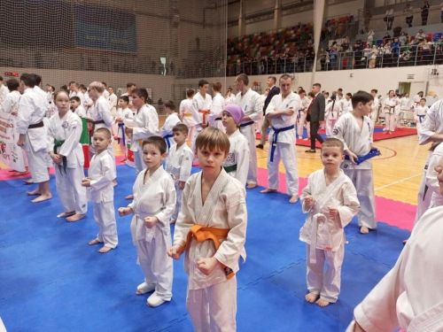 Юные каратисты из Болгара завоевали 10 медалей на чемпионате Татарстана в Казани