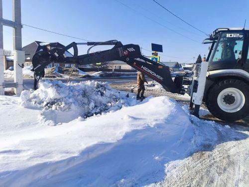 В Спасском районе продолжаются противопаводковые работы
