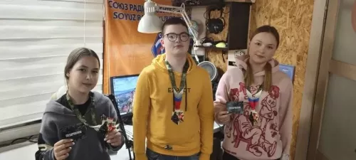 Юные радиоспортсмены из Болгара получили заслуженные награды