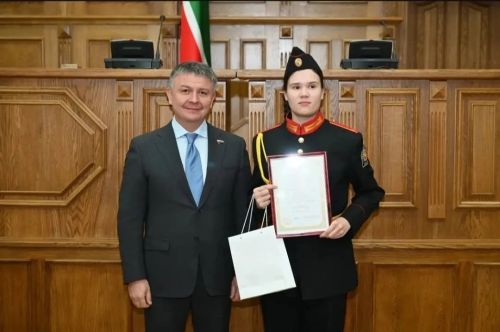 Ученица кадетской школы Болгара стала призером республиканского конкурса в рамках «Парламентского урока – 2026»