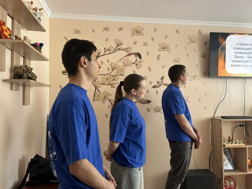 Участники Движения Первых навестили подопечных Спасского ДИПИ