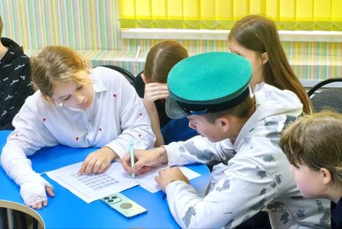 В детской библиотеке Болгара прошёл патриотический квест «Военный маршрут»