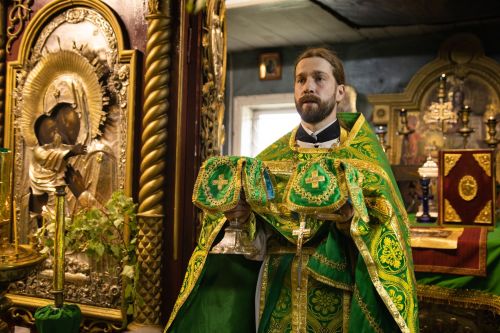 Троицкая церковь в селе Ржавец Спасского района отметила престольный праздник