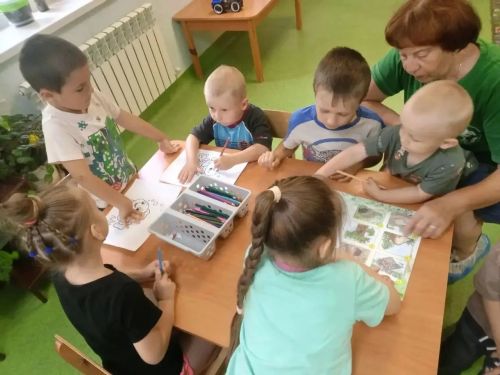 Сотрудники заказника «Спасский» провели для антоновских дошколят занятие о рыбах