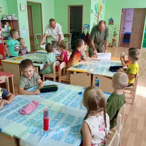 Сотрудники заказника «Спасский» провели урок экологии для детсадовцев
