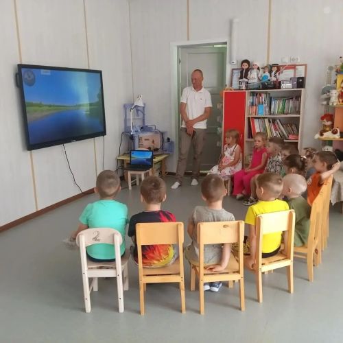 Сотрудники заказника «Спасский» провели урок экологии для детсадовцев