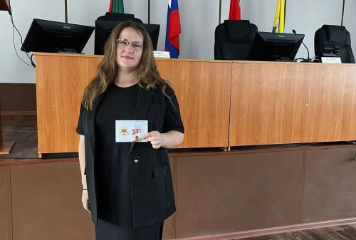 Сотрудница администрации Спасского района получила золотой знак ГТО