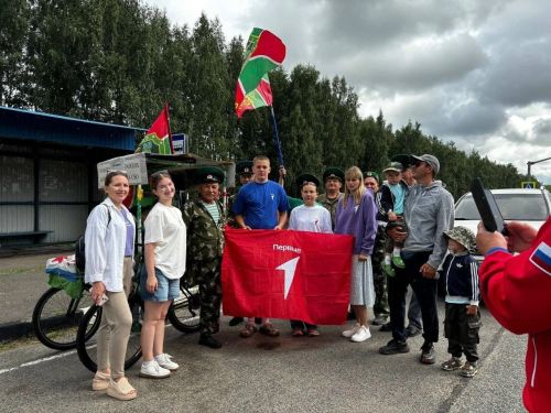 Ветеран-пограничник из Болгара завершил одиночный велопробег