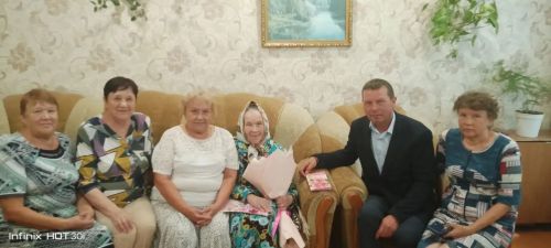 95-летний юбилей отметила жительница Спасского района Вера Ануфриева