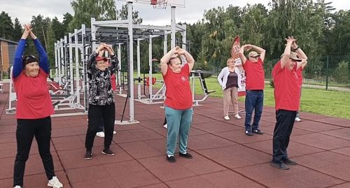 В Болгаре прошло спортивное мероприятие «Эликсир здоровья ГТО 55+»