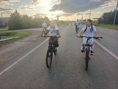 В Болгаре состоялся велопробег, посвященный Дню города и Дню республики