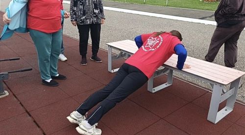 В Болгаре прошло спортивное мероприятие «Эликсир здоровья ГТО 55+»
