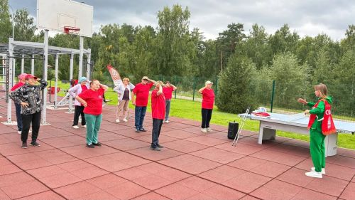 В Болгаре прошло спортивное мероприятие «Эликсир здоровья ГТО 55+»