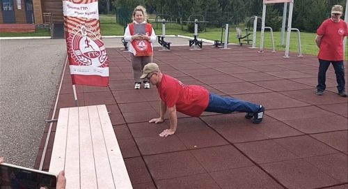 В Болгаре прошло спортивное мероприятие «Эликсир здоровья ГТО 55+»
