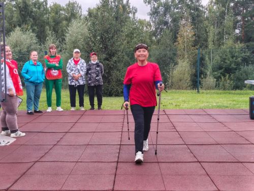 В Болгаре прошло спортивное мероприятие «Эликсир здоровья ГТО 55+»