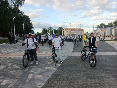 В Болгаре состоялся велопробег, посвященный Дню города и Дню республики