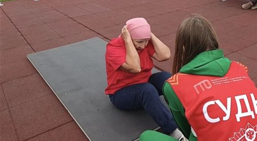 В Болгаре прошло спортивное мероприятие «Эликсир здоровья ГТО 55+»