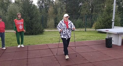 В Болгаре прошло спортивное мероприятие «Эликсир здоровья ГТО 55+»