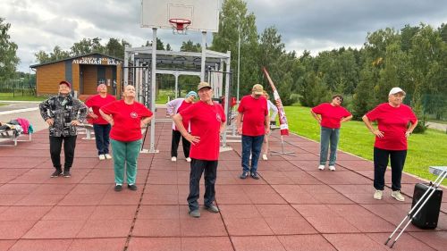 В Болгаре прошло спортивное мероприятие «Эликсир здоровья ГТО 55+»