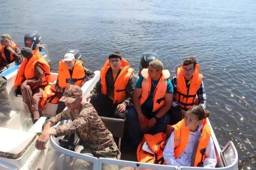 Скауты со всей России увидели природу заказника «Спасский» с воды