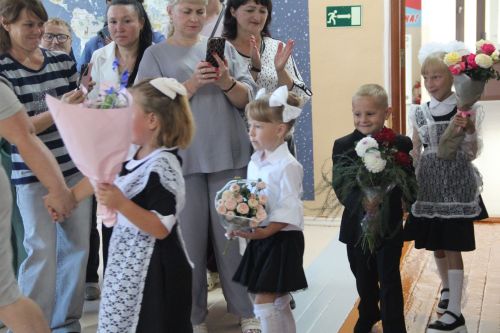 В Кимовской школе дали старт новому учебному году