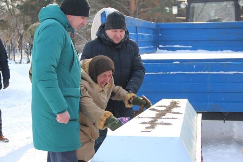 В Кузнечихе простились с погибшим бойцом СВО